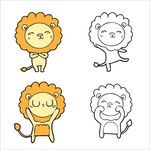 卡通狮子
