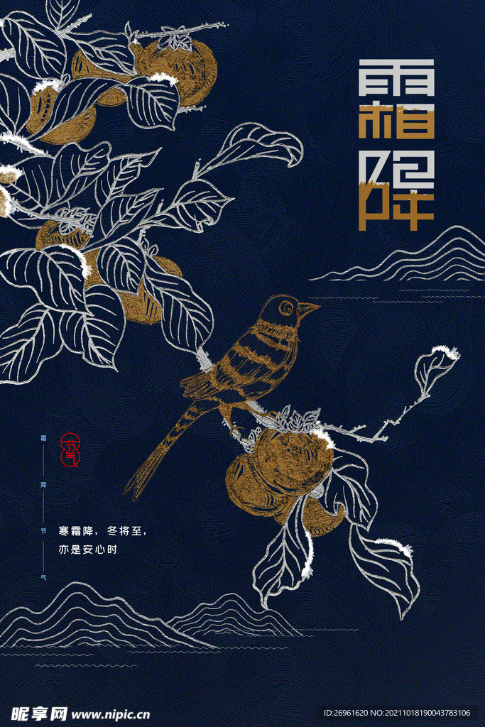 霜降海报 