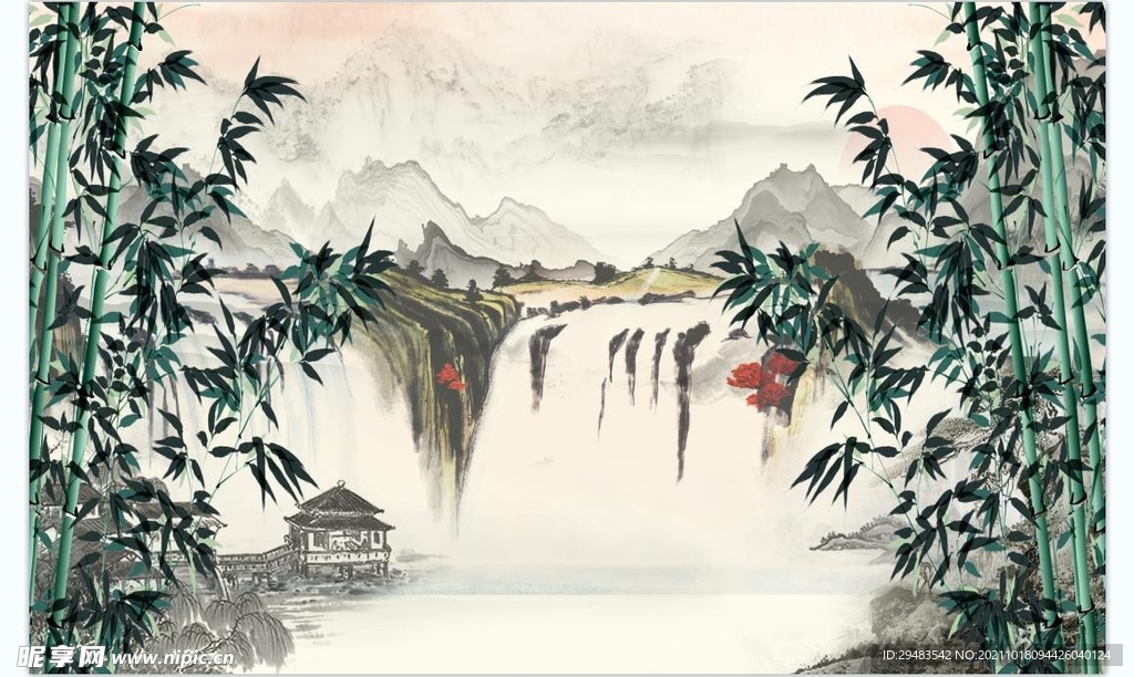 山水画