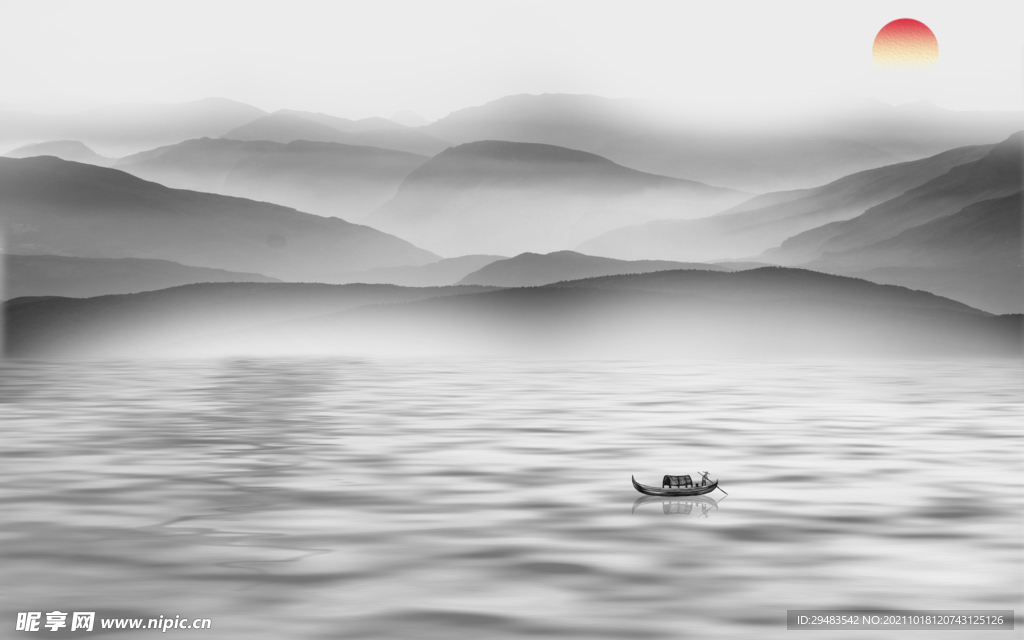 山水画 