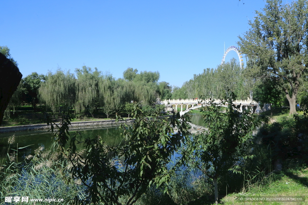 龙潭中湖风景
