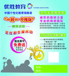 优胜教育海报