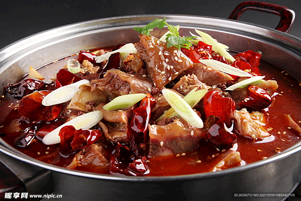 肉食火锅美食高清图