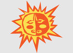 太阳插画