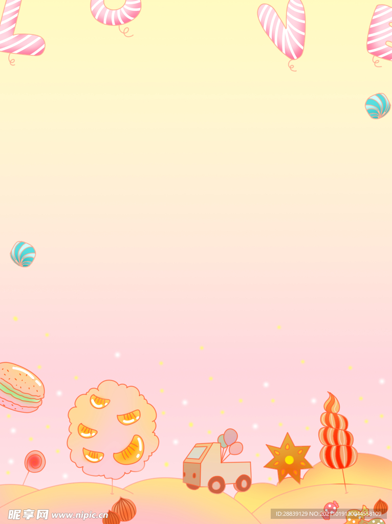  糖果背景 