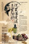 中药防脱洗发水海报