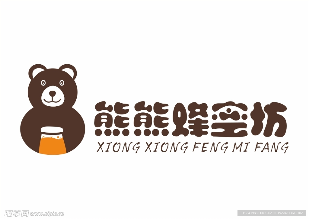 熊熊蜜蜂坊logo