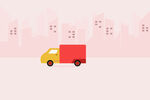 插画小汽车