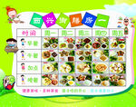 幼儿园食谱