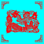 龙剪纸