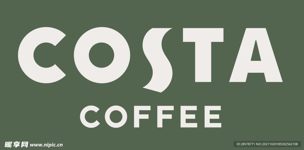 costa logo标识