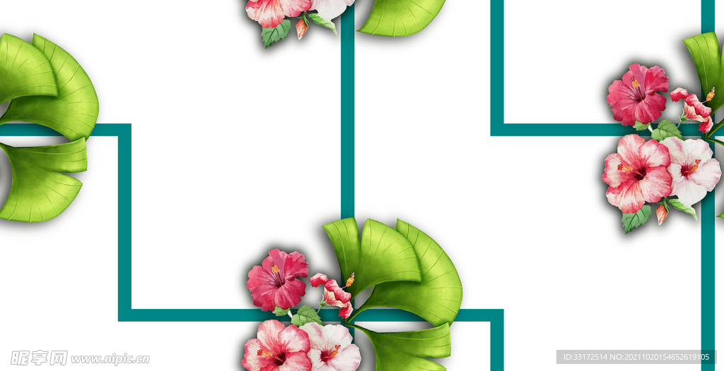 手绘花