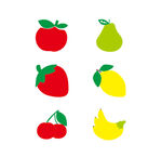 苹果梨柠檬香蕉草莓樱桃符号