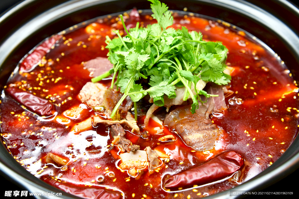 红汤羊肉汤