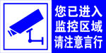 进入监控区域