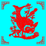 鱼剪纸