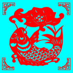 鱼剪纸