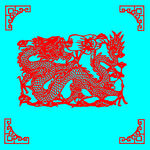 龙剪纸