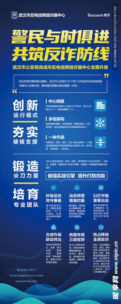 防诈骗展板