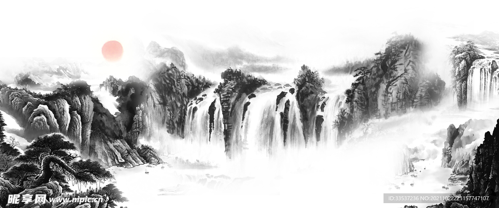 山水画