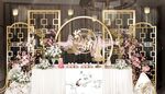 中式婚礼背景效果图甜品背景