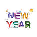 新年快乐元素 设计