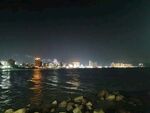 双月湾海边夜色