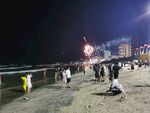 双月湾海边夜色