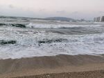 双月湾 澎湃的海水