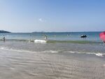 双月湾海滩 大海海浪