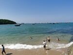 惠州双月湾海滩游玩
