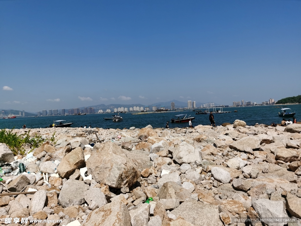 惠州双月湾圆洲岛海景