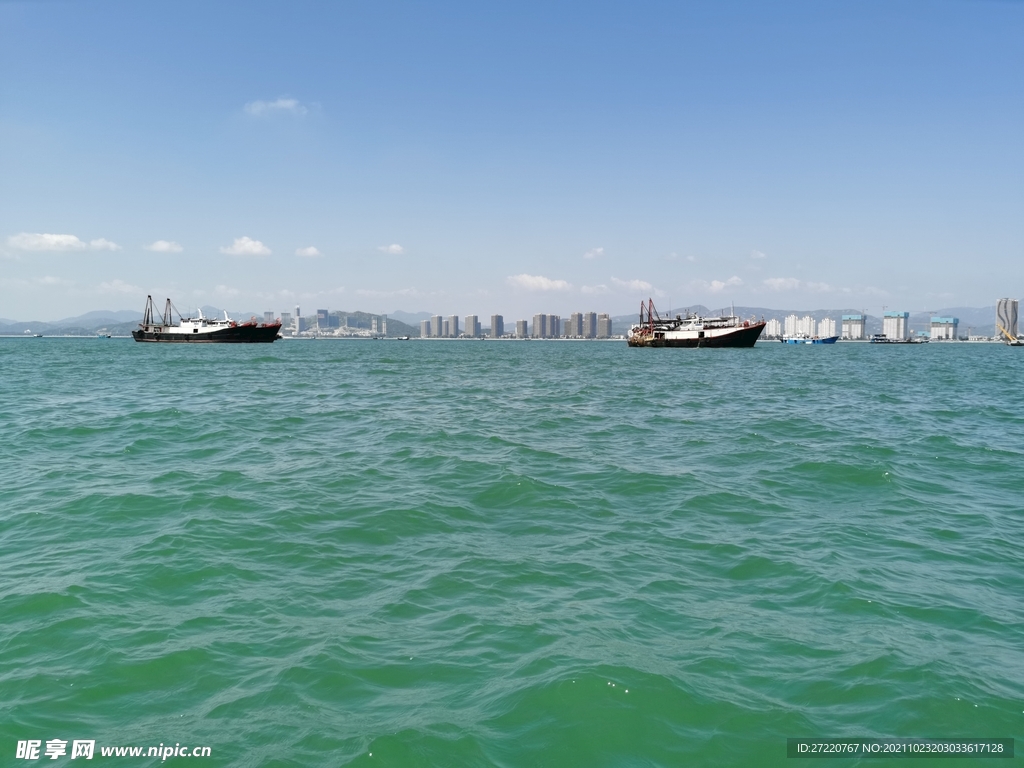 惠州双月湾 海洋海水