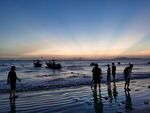 双月湾海边夜色