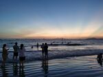 海上夕阳