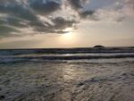惠州双月湾 海浪风光