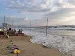惠州双月湾 大海 海浪汹涌