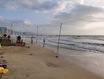 惠州双月湾海边风光  海浪