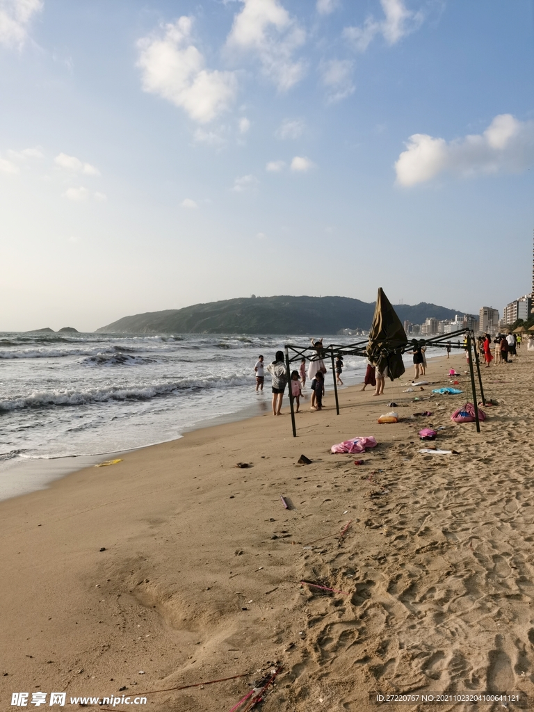 惠州虹海湾沙滩景色