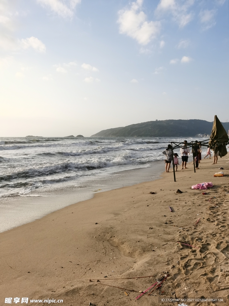 惠州虹海湾沙滩风景