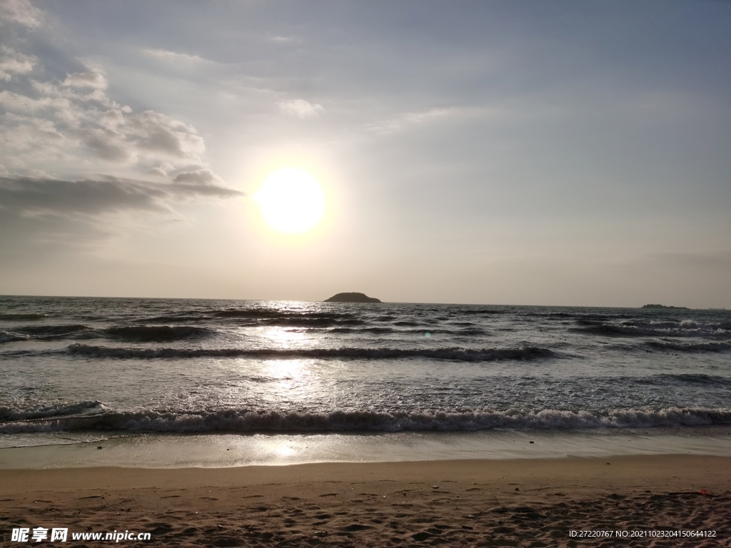 惠州虹海湾 海上日出