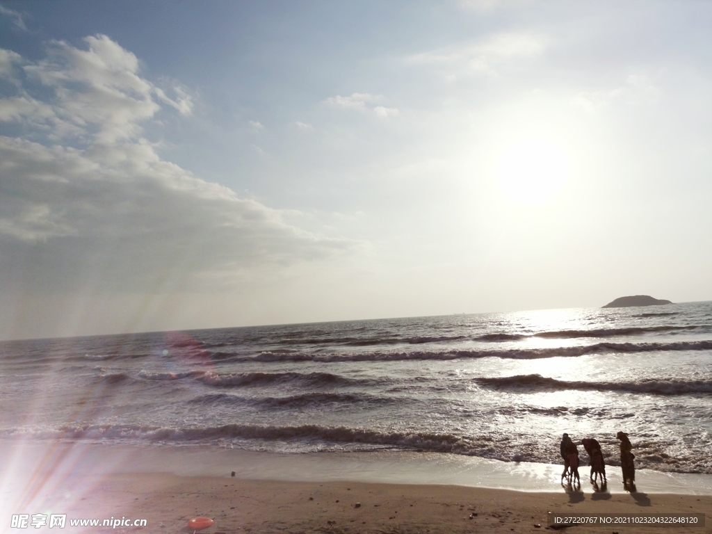 惠州双月湾  海上日出