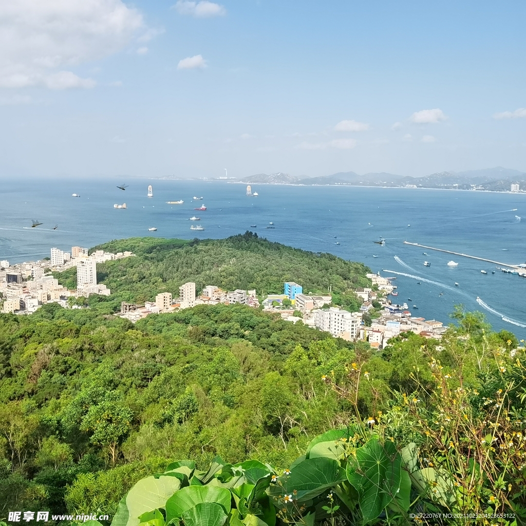 惠州双月湾 蓝天大海