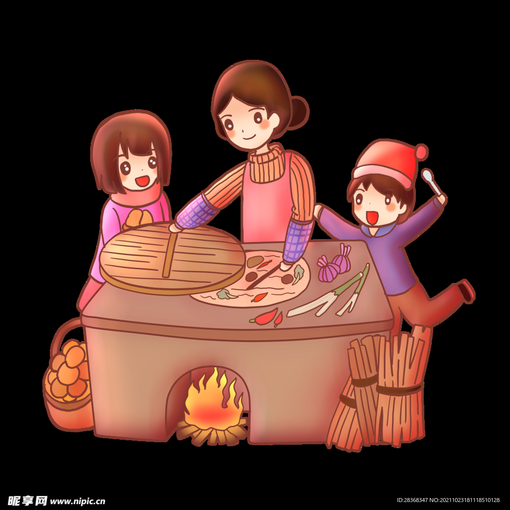 一家人团圆素材