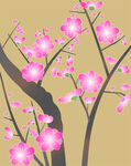 日式花纹           