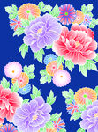 日式花纹           