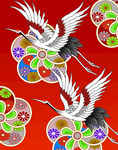 日式花纹           