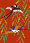 日式花纹           