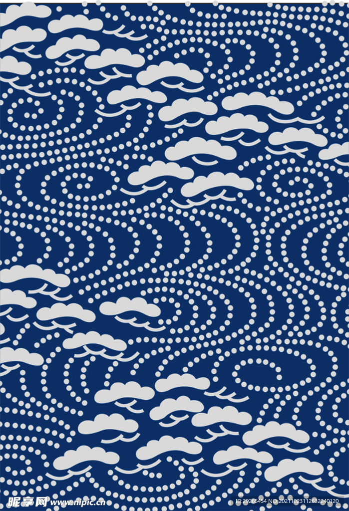 日式花纹           