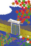 日式花纹           